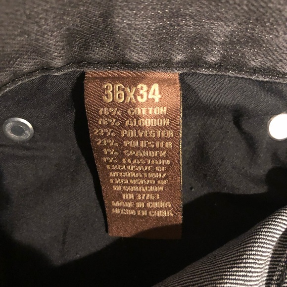 Perry Ellis, Men’s, Black Jeans, 36 x 34, gently worn - Picture 2 of 3